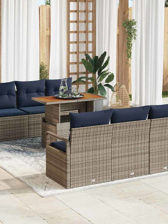 vidaXL Garten- und Outdoor-Möbelsets Typsatz Wo...