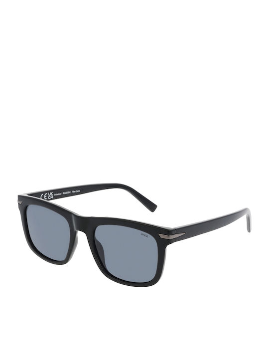 Invu Unisex Sonnenbrillen mit Schwarzem Rahmen und Schwarzem Glas IB22505H