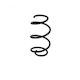 Federspiral Renault Captur I 13 Vorderseite 540107005r