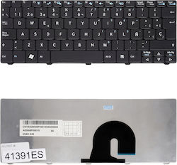 Laptop-Tastatur Spanisch Für Laptop Fujitsu Lifebook Mh330 Mh330r Schwarz