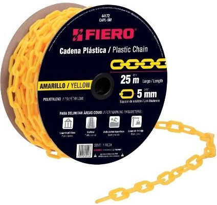 Mporazanis Traffic Chain from Plastic in Yellow Color