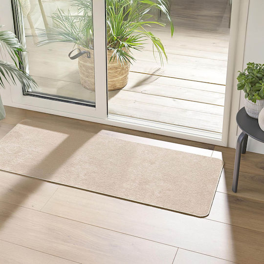L-c Carpetuni Non-Slip Rectangular Rug Natural 45x120cm