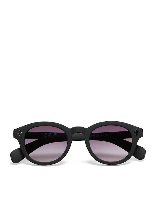 Okkia Unisex Sunglasses with Black Frame OK048BK