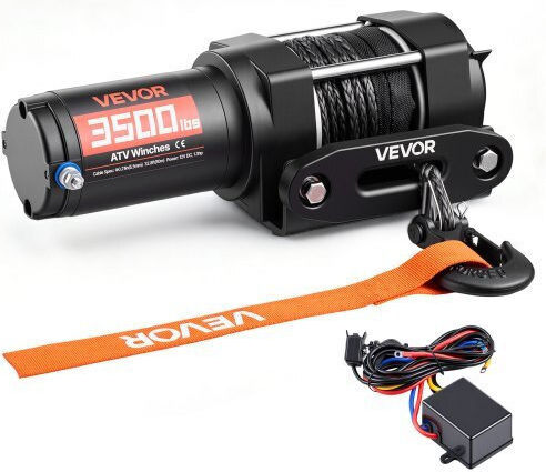 Vevor Ηλεκτρικός Εργάτης Αυτοκινήτου 4x4 12V με Δυνατότητα Έλξης 1587kg