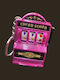Mini Fuchsia Metallic Functional Slot Machine Keychain – Xrxgifts