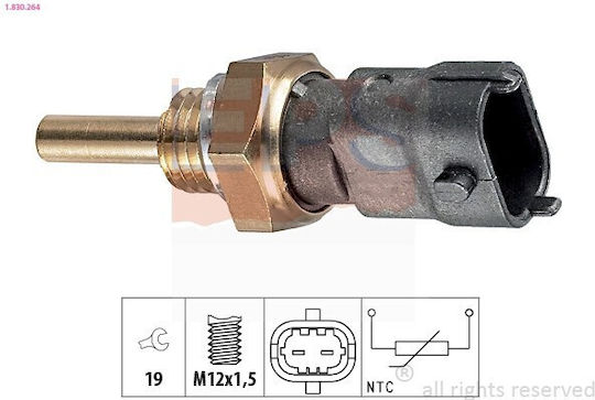 Αισθητήρας Θερμοκρασίας Νερού Fiat Ducato 06 2.2 Jtd 1365079j80