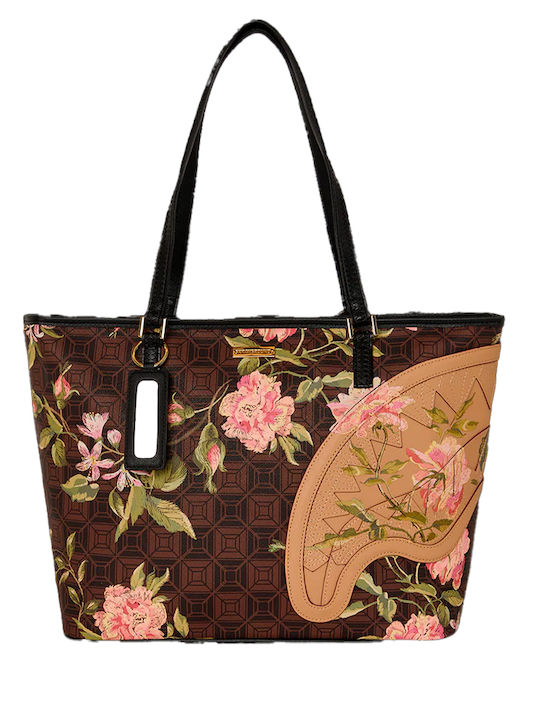 Henny Leather Women's Tote Handbag Brown