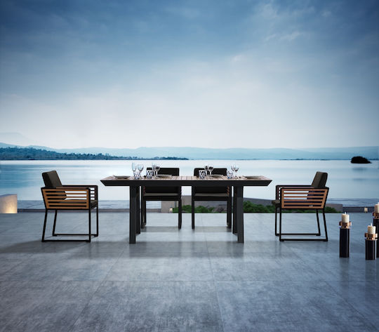 Σετ Τραπεζαρίας 5τμχ New York/D7* Dining Set (204050)