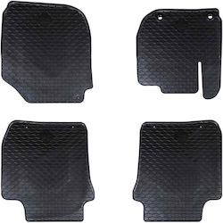 vidaXL Σετ Μπροστινά και Πίσω 4τμχ για Honda Jazz / HR-V 2015 Μαύρα vidaXL Σετ Μπροστινά και Πίσω 4τμχ για Honda Jazz / HR-V 2015 Μαύρα
