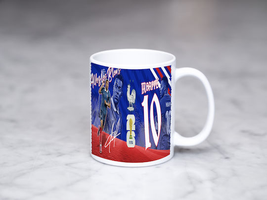 Digital Place World Cup 2026 Kylian Mbappé Ceramic White Mug 330ml