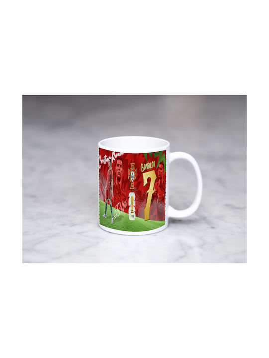 Digital Place World Cup 2026 Cristiano Ronaldo Ceramic White Mug 330ml