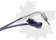 Senzor De Temperatură A Gazelor De Eșapament Opel Vivaro B Renault 93456233