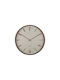 Karlsson Scandia Wooden Wall Clock Gray 40x5cm