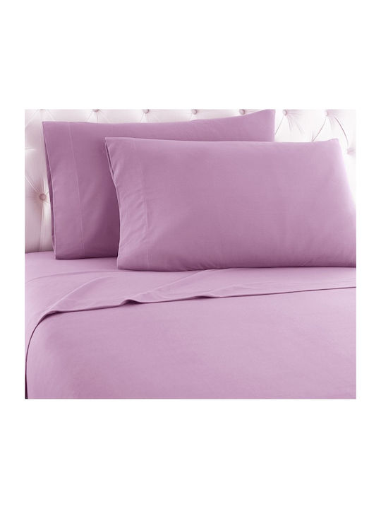 TnS Double Bed Sheet With Rubber Hugger 160x200+25cm 1
