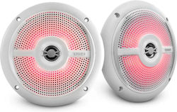 Set Marine Speakers Slim Line Led Rgb Ds18 Waterproof 6" with 25W RMS Set Marine Speakers Slim Line Led Rgb Ds18 Waterproof 6" with 25W RMS