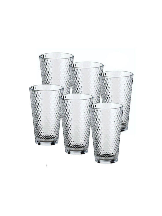 TnS Set Water Glasses Glass 458ml 6pcs