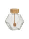 5Five F-v Hex Glas Lunchbox Braun 400ml