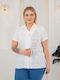 Short Sleeve Women's Shirt White