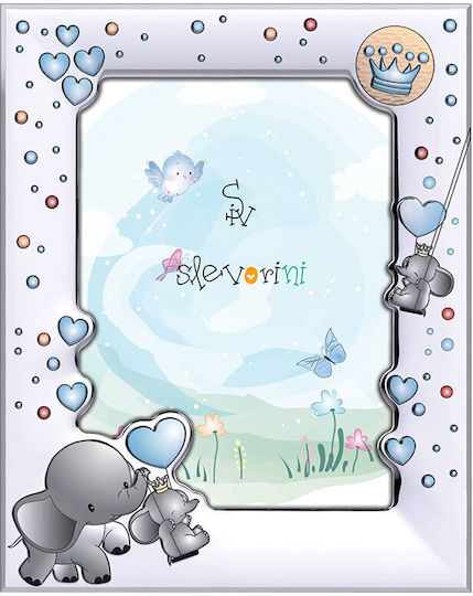 Daskalakis Kids Silver Blue Photo Frame