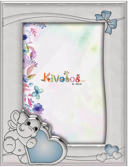 Daskalakis Kids Silver Blue Photo Frame