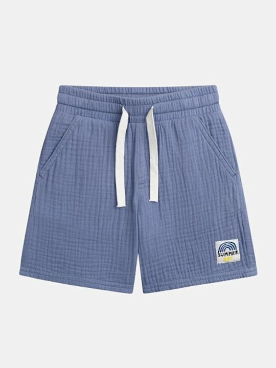 Kids Shorts Bermudas Fabric Blue