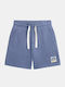 Kids Shorts Bermudas Fabric Blue