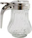 Glass Honey Jar with Chrome Lid 300g