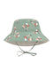 Laessig Kids' Hat Bucket Fabric Sunscreen Green