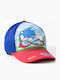 Cerda Kinderhut Jockey Stoff Blau