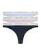 Essential Cotton Women's Briefs 3Pack Navy/breezy Orchid/sweet Blue