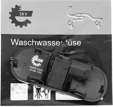 Duza Pulverizator Audi Q5 Față Dreapta 8r0955988b