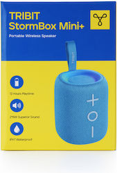 Tribit Stormbox Mini + BTS33 Wasserdichtes Bluetooth Lautsprecher 12W mit Betriebszeiten bis zu 12 Stunden Blau