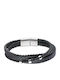Verorama Herren Leder Armband 21.5cm