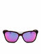 Smith Unisex Sunglasses with Burgundy Frame and Purple Lens
