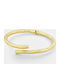 Vogue Women's Bracelet Handcuff Silver Gold Plated