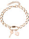 Verorama Women's Bracelet From Gold Plated Stainless Steel
