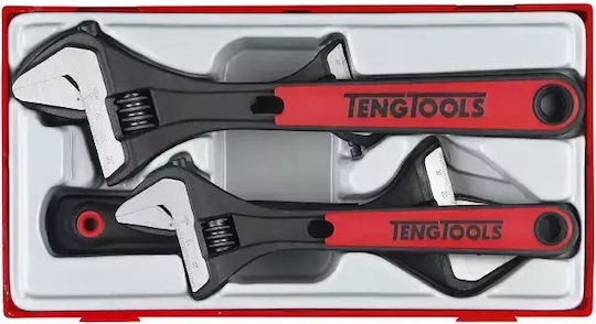 Teng Tools Σετ Γαλλικά Κλειδιά 4τμχ