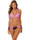 Top Bikini Cu Burete Roz