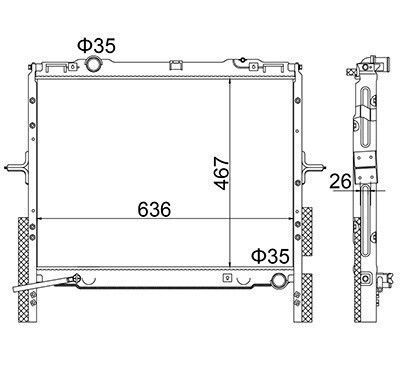 Hart Kia Sorento Auto-Kühlschrank für Wasser