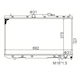 Hart Radiator Pentru Apa Motor Auto Toyota Avensis