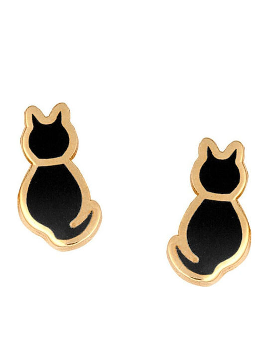 Verorama Гатaчки Детски Обици Сребърни Studs