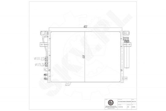 SKV SKV Auto-Kühlschrank Motor für Chrysler 300C