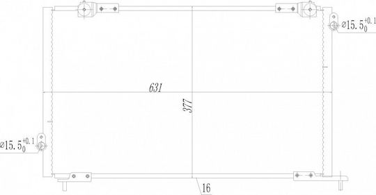 Condensator Aer Condiționat Accord 98 80110-s1a-602