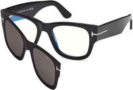 Tom Ford Tf6099-b 001 51 Προσθετο Μαγνητικο Clip On