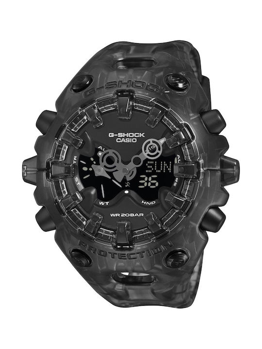 Casio Digital Men's Battery Watch with Black Ru...