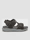 Herrensandalen in Schwarz Farbe 0456540007-MAUR