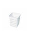 Plastic Cutlery Drainer White 10.7x10.7x13.5cm