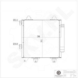 Klimakompressor für Citroen C1 Peugeot 107 Toyota Aygo 6455ee