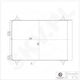 Condensator Climatizare Peugeot 307 Dezumidificator 6455aa