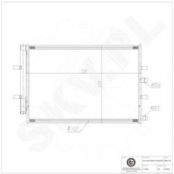 Συμπυκνωτής Κλιματισμού Ford Tourneo V362 Transit Αφυγραντήρα 1778169 Συμπυκνωτής Κλιματισμού Ford Tourneo V362 Transit Αφυγραντήρα 1778169